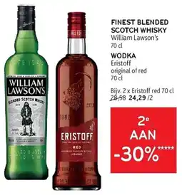 Alvo William Lawson's en Eristoff aanbieding
