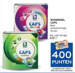 Alvo Wasmiddel caps Boni universal of color 36 caps aanbieding
