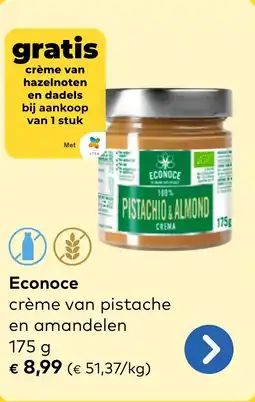 Bio Planet Econoce crème van pistache en amandelen aanbieding