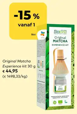Bio Planet Biotona Original Matcha Experience kit aanbieding