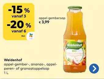 Weldenhof Appel Gembersap