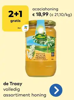 Bio Planet de Traay Acaciahoning aanbieding