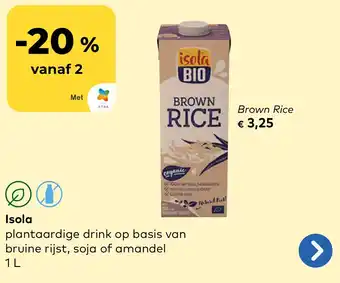 Bio Planet Isola Brown Rice aanbieding