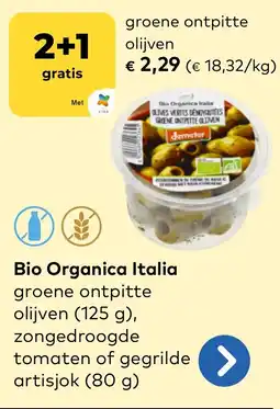 Bio Planet Dio Organica Italia Groene Ontpitte Olijven aanbieding
