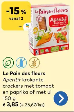 Bio Planet Le Pain des fleurs Apéritif aanbieding