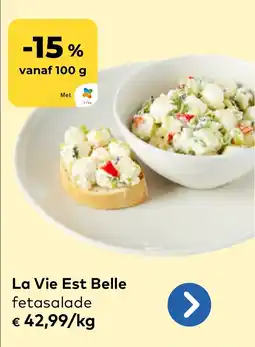 Bio Planet La Vie Est Belle Fetasalade aanbieding