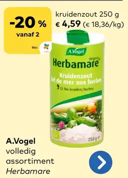 Bio Planet A.Vogel Kruidenzout aanbieding