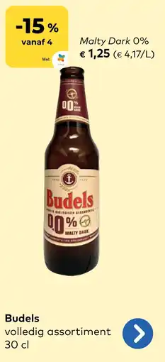 Bio Planet Budels Malty Dark 0% aanbieding