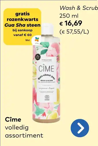Bio Planet Cîme v Wash & Scrub aanbieding