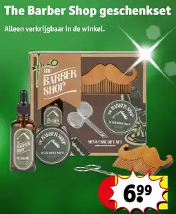 Kruidvat The Barber Shop geschenkset aanbieding
