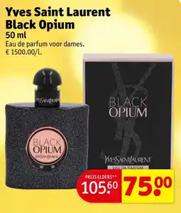 Kruidvat Yves Saint Laurent Black Opium aanbieding
