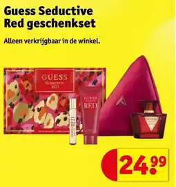 Kruidvat Guess Seductive Red geschenkset aanbieding