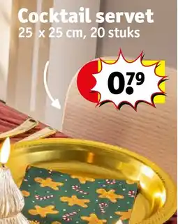 Kruidvat Cocktail Servet aanbieding