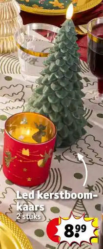 Kruidvat Led kerstboomkaars aanbieding
