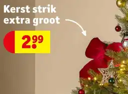 Kruidvat Kerst Strik extra groot aanbieding