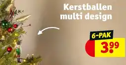 Kruidvat Kerstballen multi design aanbieding