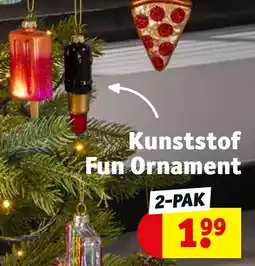 Kruidvat Kunststof Fun Ornament aanbieding