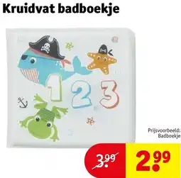 Kruidvat Kruidvat Badboekje aanbieding