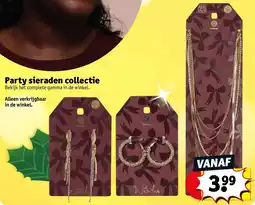 Kruidvat Party sieraden collectie aanbieding