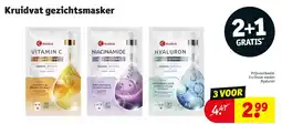 Kruidvat Kruidvat gezichtsmasker aanbieding
