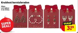 Kruidvat Kruidvat kerstsieraden aanbieding