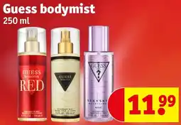 Kruidvat Guess bodymist aanbieding