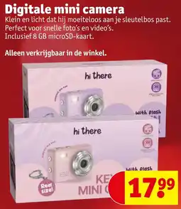 Kruidvat Digitale mini camera aanbieding