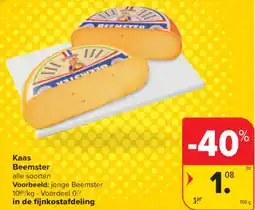 Carrefour Market Kaas Beemster aanbieding