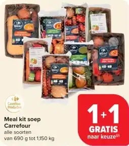Carrefour Market Meal Kit Soep Carrefour aanbieding
