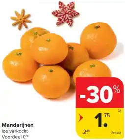 Carrefour Market Mandarijnen Per kilo aanbieding