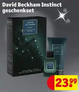 Kruidvat David Beckham Instinct geschenkset aanbieding