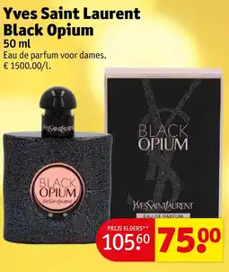 Kruidvat Yves Saint Laurent Black Opium 50 ml aanbieding