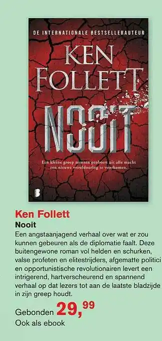 Ken Follett Nooit