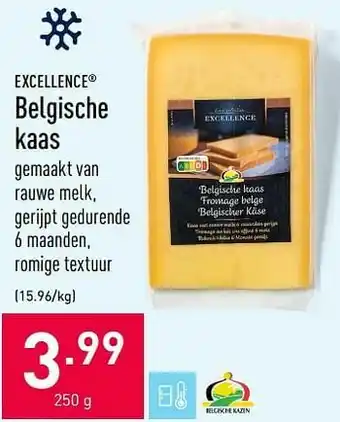 ALDI Belgische kaas aanbieding
