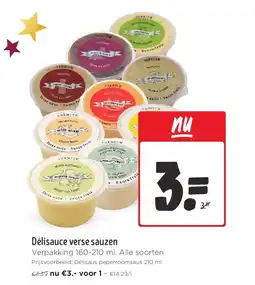 Jumbo Délisauce verse sauzen aanbieding