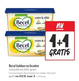 Jumbo Becel bakken en braden aanbieding
