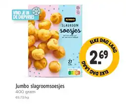 Jumbo Jumbo slagroomsoesjes aanbieding