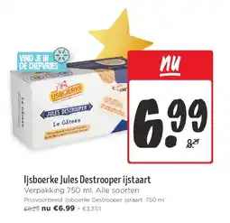 Jumbo Ijsboerke Jules Destrooper ijstaart aanbieding