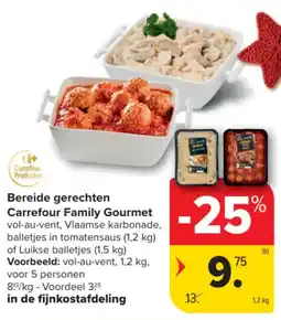 Carrefour Market Bereide gerechten carrefour family gourmet aanbieding