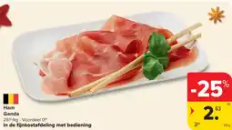 Carrefour Market Ham ganda aanbieding