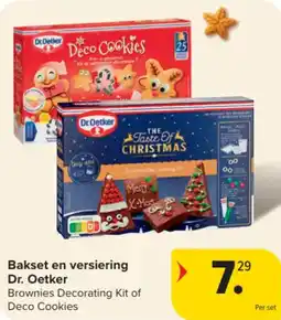 Carrefour Market Bakset en versiering dr. oetker aanbieding