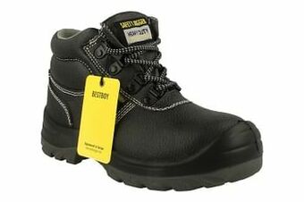 Berca Shoes Safety Jogger Veiligheidsschoen Hoog Best Boy2 Heren Klasse S3 Src - Zwart aanbieding