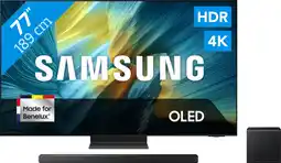 Coolblue Samsung 77 OLED S95F 4K (2025) + Samsung HW-QS700F (2025) aanbieding