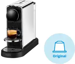 Coolblue Krups Nespresso CitiZ Platinum XN610D RVS aanbieding