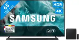 Coolblue Samsung 65 QLED Q7F4 4K (2025) + Samsung HW-S800D Noir aanbieding
