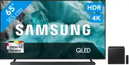 Coolblue Samsung 65 QLED Q7F4 4K (2025) + Samsung HW-S800D Noir aanbieding