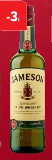 Carrefour Market Whisky irish jameson aanbieding