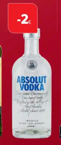 Carrefour Market Wodka absolut aanbieding
