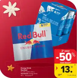 Carrefour Market Energy drink red bull aanbieding