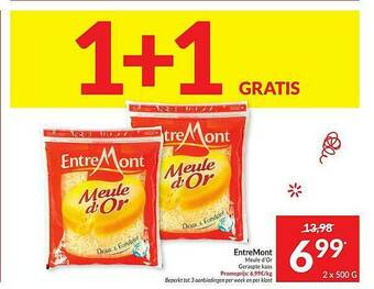 Intermarché Entremont aanbieding